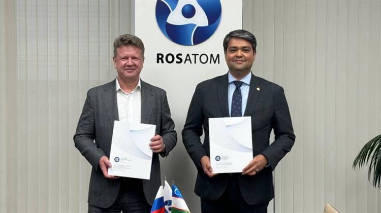 Ουζμπεκιστάν: Συμφωνία με Rosatom για Μελέτη Κατασκευής Πυρηνικού Σταθμού VVER-1000 Τεσσάρων Μονάδων