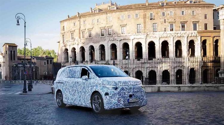Mercedes: Το Επερχόμενο Πολυχρηστικό Όχημα VLE, ​​Ταξίδεψε από τη Στουτγάρδη στη Ρώμη