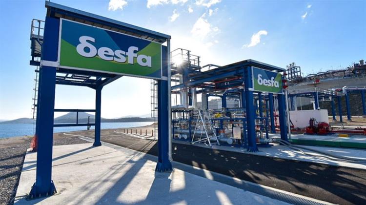 ΔΕΣΦΑ: Αύξηση 12,38%  της Εγχώριας Κατανάλωσης Φ. Αερίου το Α Εξάμηνο