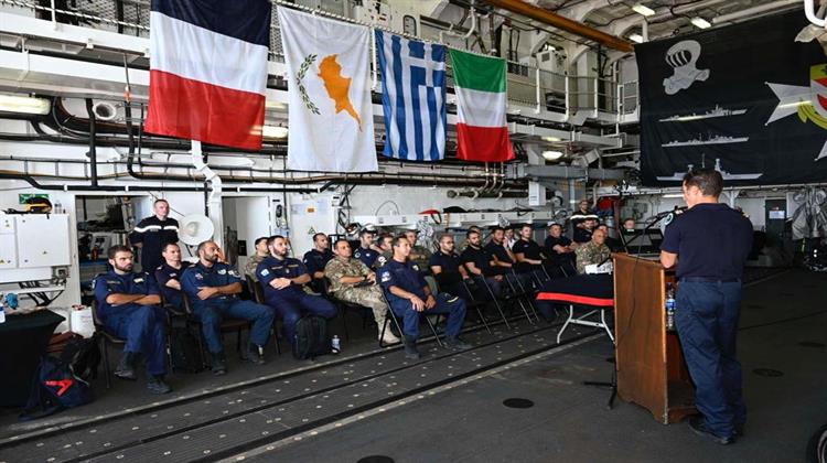 Η «Ευνομία» Σώζoι τον GSI – Τετραμερής Ναυτική Άσκηση στην Περιοχή των Ερευνών για το Καλώδιο