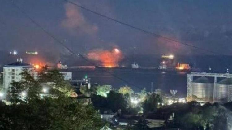 Η Ουκρανία Έπληξε την Προβλήτα Πετρελαίου στο Ρωσικό Λιμάνι του Τουάπσε