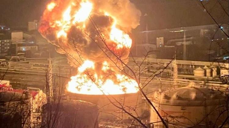 Αναστολή Λειτουργίας Διυλιστηρίου και Εξαγωγών Καυσίμων Από Ρωσικό Λιμάνι Μετά Από Επιθέσεις Ουκρανικών Drone