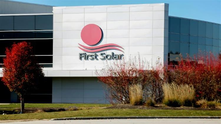 ΗΠΑ: Η First Solar Ανοίγει Ένα Τεράστιο Εργοστάσιο στη Λουιζιάνα