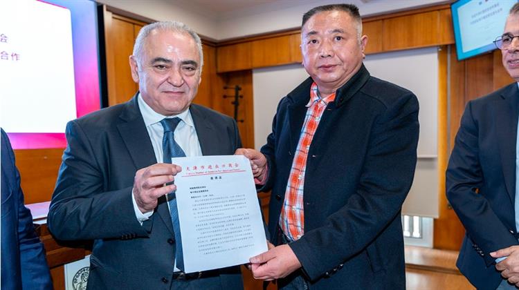 Το ΕΕΑ “Ανοίγει Γραφείο” στην Κίνα – Στην Τιανζίν το Πρώτο Παράρτημα για τις Ελληνικές ΜμΕ