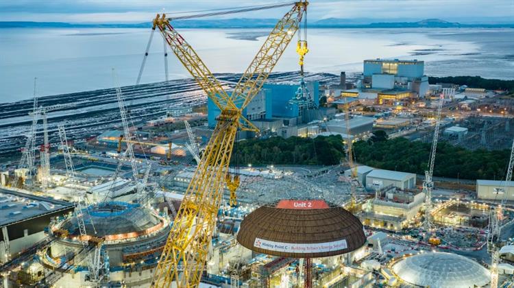 Ην. Βασίλειο: Ο Πυρηνικός Σταθμός Hinkley Point C θα Επιβαρύνει τους Λογαριασμούς Ενέργειας με £ 1 δισ., Ετησίως