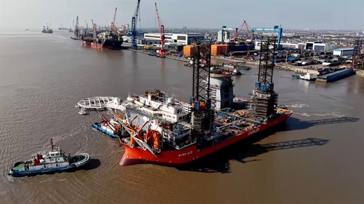 Κίνα: Καθελκύστηκε το 11ο σκάφος εγκατάστασης ανεμογεννητριών της Cadeler