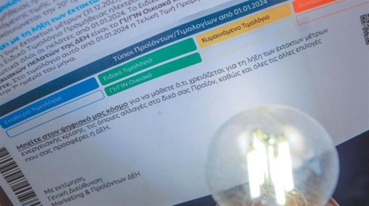 ΔΕΗ: Σταθερή Τιμή στο Πράσινο Τιμολόγιο και τον Ιανουάριο