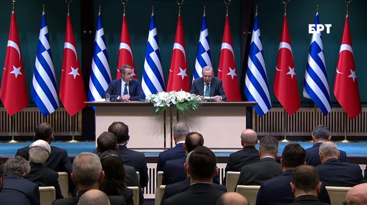 Δείτε τις Δηλώσεις Μητσοτάκη - Ερντογάν Μετά το Πέρας του 6ου Ανώτατου Συμβουλίου Συνεργασίας Ελλάδας - Τουρκίας (Video)