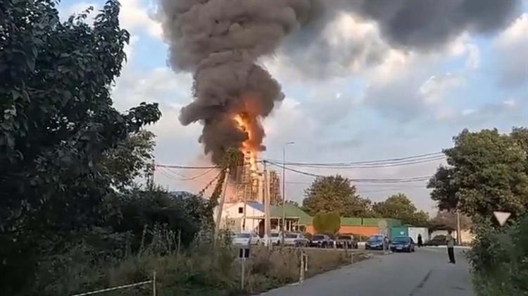 Ουκρανικά Drone Χτύπησαν Τερματικό Πετρελαίου και Εργοστάσιο Χημικών στην Ρωσία