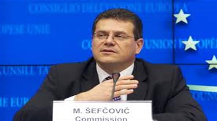 Sefcovic Demands Stronger Energy Diplomacy