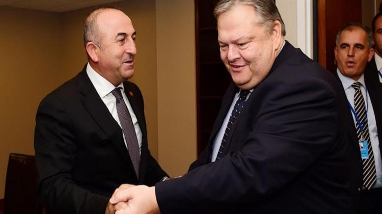 Την Φόρμουλα για Επίλυση της Κρίσης στην Ανατολική Μεσόγειο θα συζητήσουν Τσαβούσογλου - Βενιζέλος