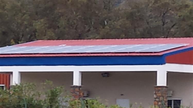 Φωτοβολταϊκό Σύστημα Αυτοπαραγωγής - Εξοικονόμησης Ενέργειας 8 KW σε Οινοποιείο στα Κριεζά Ευβοίας