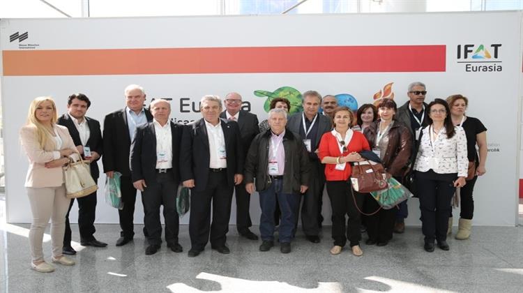 Ελληνογερμανικό Εμπορικό και Βιομηχανικό Επιμελητήριο: Ελληνική Παρουσία στην IFAT EURASIA 2015