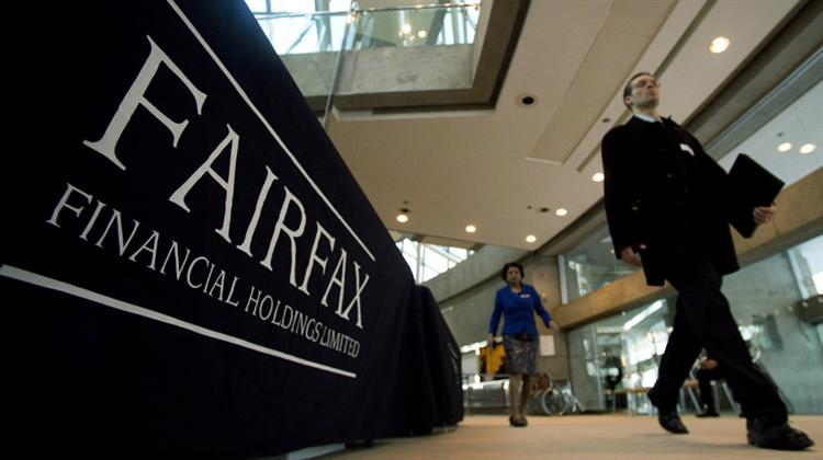 Fairfax Financial: Η Ελλάδα Μπορεί να Κάνει το «Come Back»