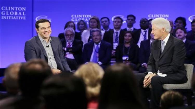 Τσίπρας  στη Νέα Υόρκη: Απαραίτητη η Αναδιάρθρωση Ώστε να Καταστεί Βιώσιμο το Ελληνικό Χρέος
