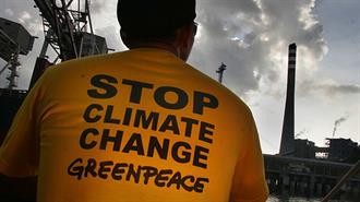 Διαμαρτυρία της Greenpeace στον ΑΗΣ Αγίου Δημητρίου