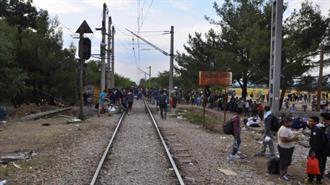 Ειδομένη: Ζημιές 1,2 Εκατ. Ευρώ Προκάλεσε στις Μεταφορικές Εταιρείες ο Αποκλεισμός της Σιδηροδρομικής Γραμμής
