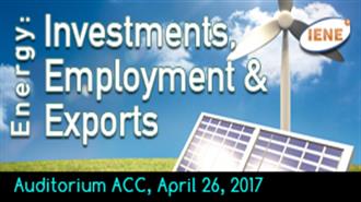 IENE Convenes One Day Conference on Energy Investments, Employment and Exports in co-operation with the Athens Chamber of Commerce & Industry and the Panhellenic Exporters Association