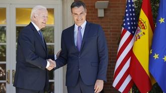 Μπάιντεν και Σάντσεθ Συμφώνησαν για Συνεργασία στην Ενεργειακή Ασφάλεια στην Ευρώπη