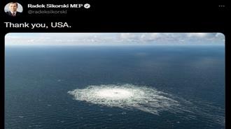 Πρώην ΥΠΕΞ της Πολωνίας «Δείχνει» τις ΗΠΑ για τις Διαρροές σε Nord Stream 1 Και 2- «Ρωσική Προπαγάνδα» Καταγγέλλει ο Σημερινός ΥΠΕΞ