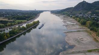 Η Πτώση της Στάθμης των Ποταμών Πλήττει Και την Οικονομία
