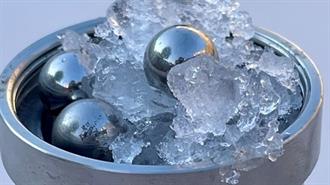 Επιστήμονες στη Βρετανία Ανακάλυψαν Νέα Μορφή «Εξωτικού» Πάγου με Πυκνότητα Σχεδόν Όση και του Νερού