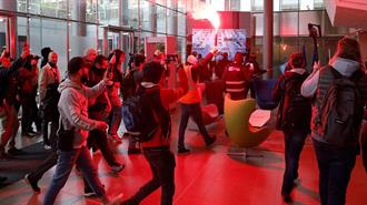 Γάλλοι Διαδηλωτές Εισέβαλαν στα Γραφεία του Euronext