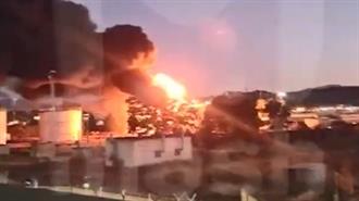 Ρωσία: Φωτιά Κοντά σε Τερματικό Σταθμό Πετρελαίου στο Σότσι
