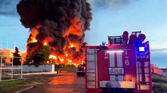 Ουκρανία: Οι Ρωσικές Δυνάμεις Έπληξαν το Διυλιστήριο του Κρεμεντσούκ με Drone