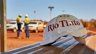 Rio Tinto: Μείωση Κατά 12% των Κερδών το 2023, στα 11,8 δισ. δολ.