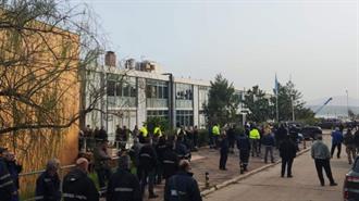 Κατάληψη στο Εργοστάσιο της ΛΑΡΚΟ στη Λάρυμνα