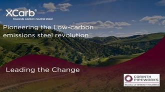 Cenergy Holdings: Σωλήνες Χάλυβα Χαμηλών Εκπομπών CO2 για την Τελευταία Ανάθεση Έργου στη Σωληνουργεία Κορίνθου