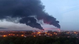 Πετρελαϊκές Εγκαταστάσεις στο Κρασνοντάρ Ισχυρίζεται Ότι Έπληξε το Κίεβο