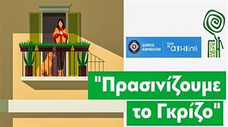Με Μεγάλη Συμμετοχή των Αθηναίων Ολοκληρώθηκε ο Διαγωνισμός Πρασινίζουμε το Γκρίζο