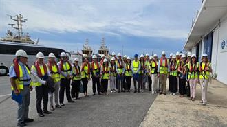 Οι Πρέσβεις των Κρατών Μελών της ΕΕ στην Ελλάδα Επισκέφτηκαν το FSRU Alexandroupolis