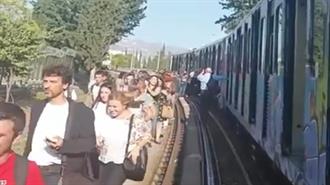 ΗΣΑΠ: Ακινητοποίηση Συρμών Λόγω Φωτιάς – Οι Επιβάτες Αποχώρησαν Περπατώντας στις Ράγες