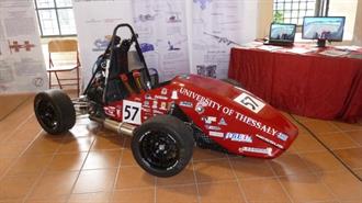 Παν / μιο Θεσσαλίας: Οι Φοιτητές της Centaurus Racing Κατασκεύασαν το Πρώτο Ηλεκτροκίνητο Μονοθέσιο Αυτοκίνητο με Μπαταρία Υψηλής Τάσης