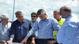 Ο Υπ. Υποδομών και Μεταφορών Χρίστος Δήμας στα Εγκαίνια του Προγράμματος Φωτοβολταϊκών Πάρκων της Ολυμπίας Οδού