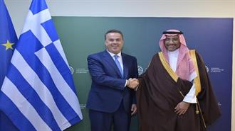 Συνάντηση Παπασταύρου με τον Σαουδάραβα Υπουργό Βιομηχανίας και Ορυκτών Πόρων: «Διαρκής Αναβάθμιση των Διμερών Στρατηγικών Σχέσεων στην Ενέργεια»
