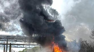 H Oυκρανία Ισχυρίζεται ότι Χτύπησε Μεγάλο Χημικό Εργοστάσιο  στη Ρωσία