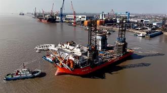 Κίνα: Καθελκύστηκε το 11ο σκάφος εγκατάστασης ανεμογεννητριών της Cadeler