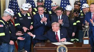 ΗΠΑ: Ο Τραμπ Διατάσσει τις Ένοπλες Δυνάμεις να Προμηθεύονται Ρεύμα από  Εργοστάσια που Καίνε Άνθρακα