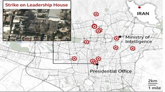 Σε Xάρτες οι Επιθέσεις σε όλο το Ιράν και τη Μέση Ανατολή