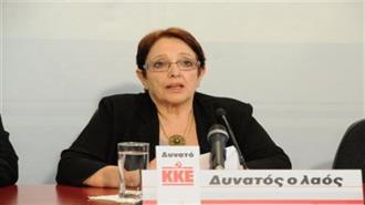 Η κ. Αλέκα Παπαρήγα