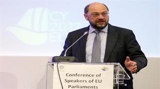 Θέμα Τουρκικών Προκλήσεων στην Κυπριακή ΑΟΖ Έθεσε ο Γ. Ομήρου στον Μ. Schulz