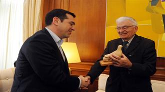 Με τον Επιζώντα του Διστόμου Αργύρη Σφουντούρη Είχαν Συναντήσεις ο Πρόεδρος της Δημοκρατίας και ο Πρωθυπουργός